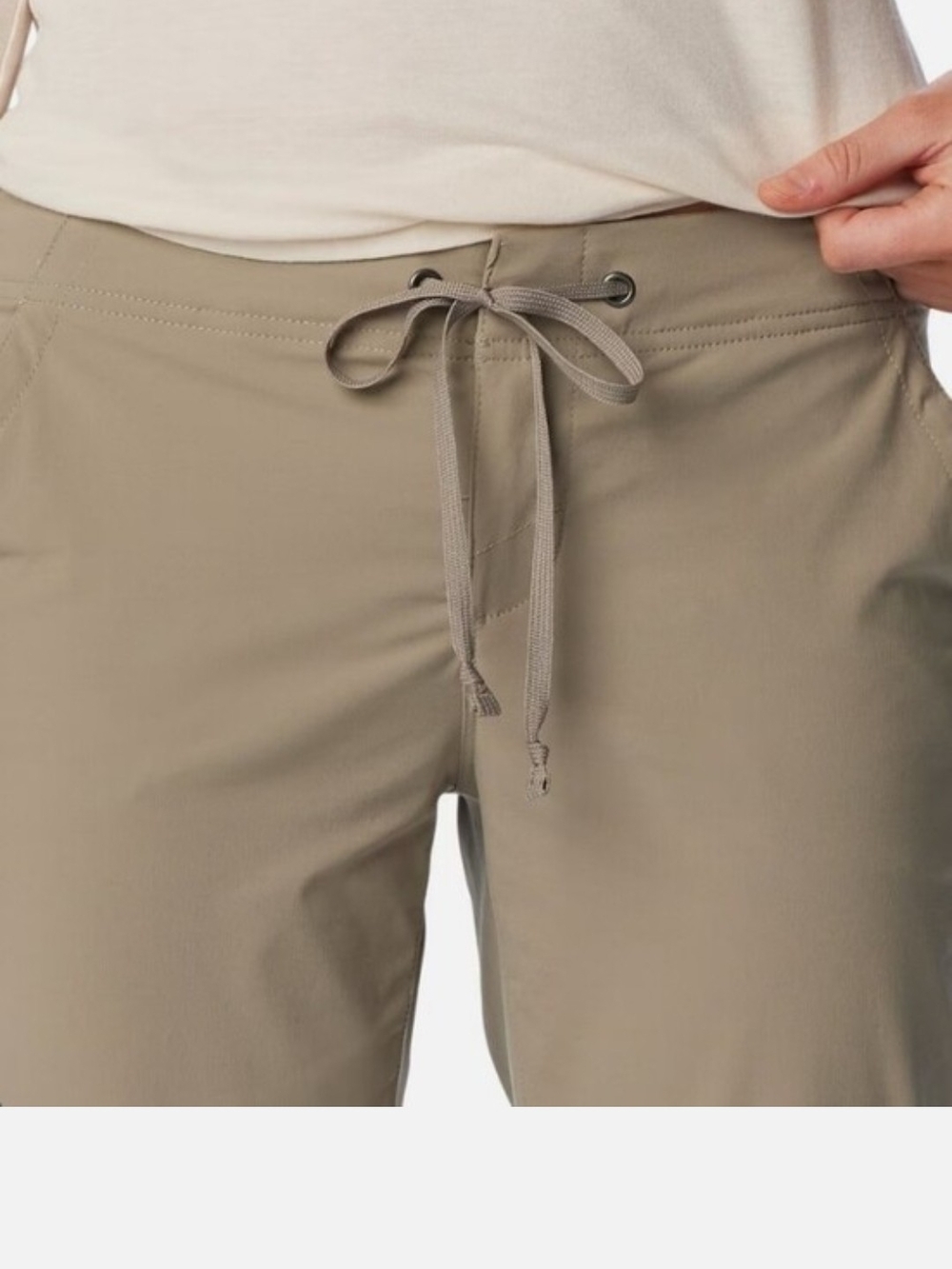 Columbia Women's Tan Drawstring Outdoor Pants